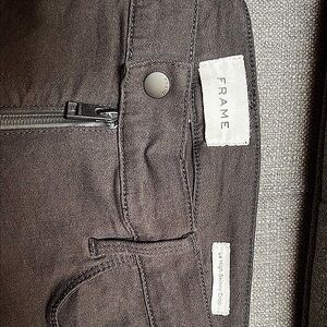 Frame High Skinny Crop Jeans